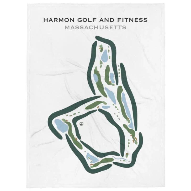Harmon Golf and Fitness, Massachusetts - Printed Golf Courses