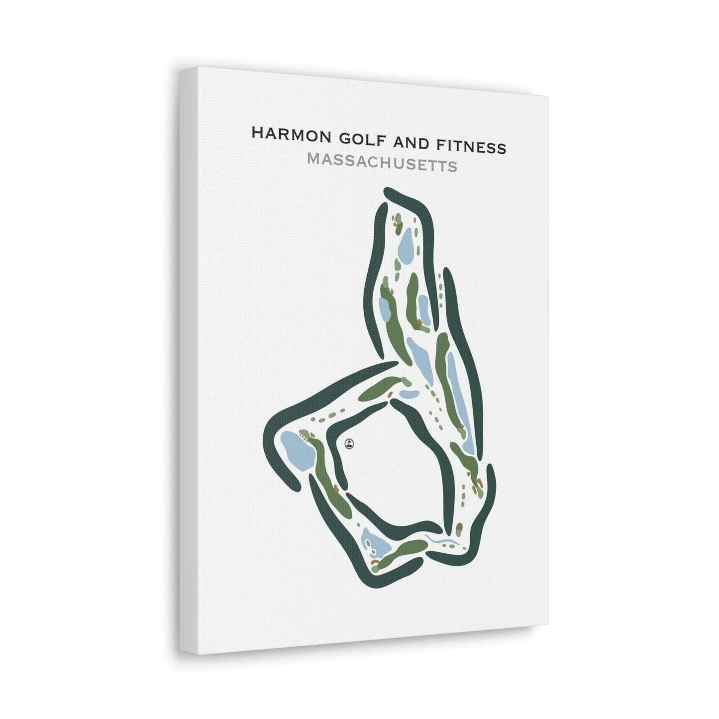 Harmon Golf and Fitness, Massachusetts - Printed Golf Courses