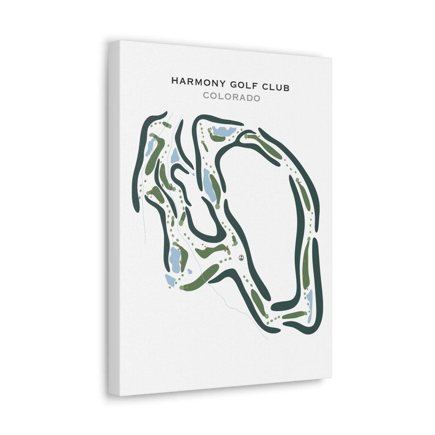 Harmony Golf Club, Colorado - Printed Golf Courses