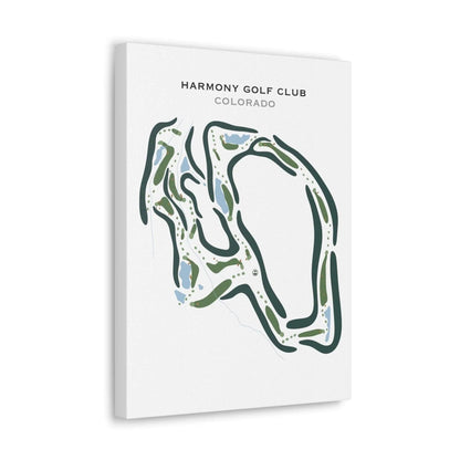 Harmony Golf Club, Colorado - Printed Golf Courses