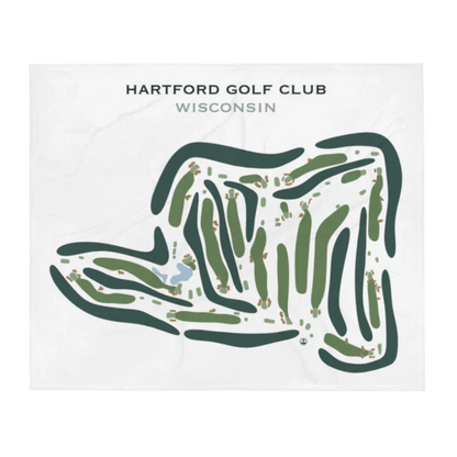 Hartford Golf Club, Wisconsin - Printed Golf Courses