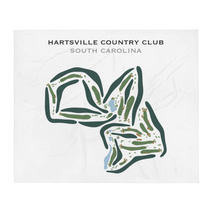 Hartsville Country Club, South Carolina - Printed Golf Courses