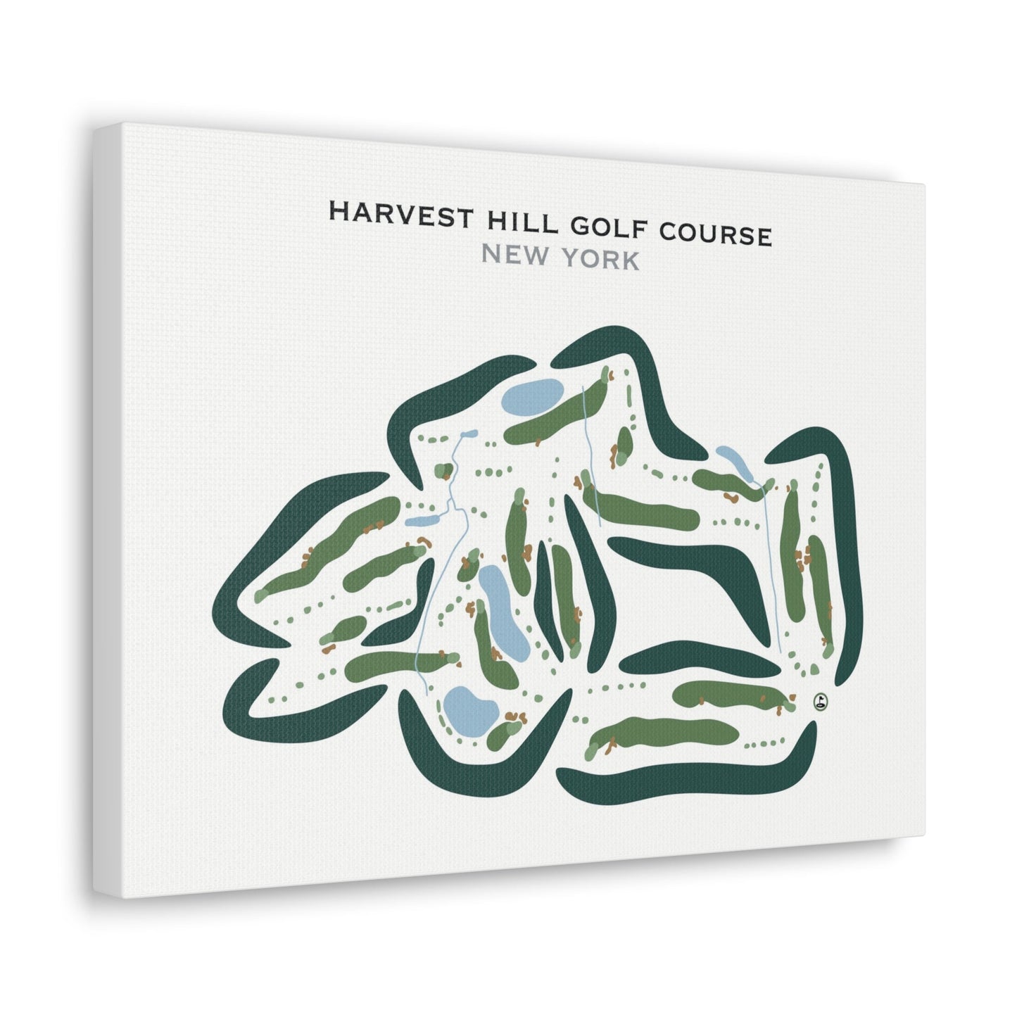 Harvest Hill Golf Course, New York - Printed Golf Courses