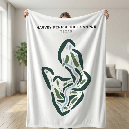 Harvey Penick Golf Campus, Texas - Printed Golf Courses