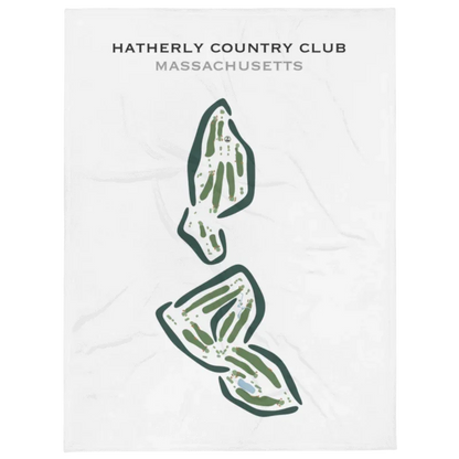 Hatherly Country Club, Massachusetts - Printed Golf Courses