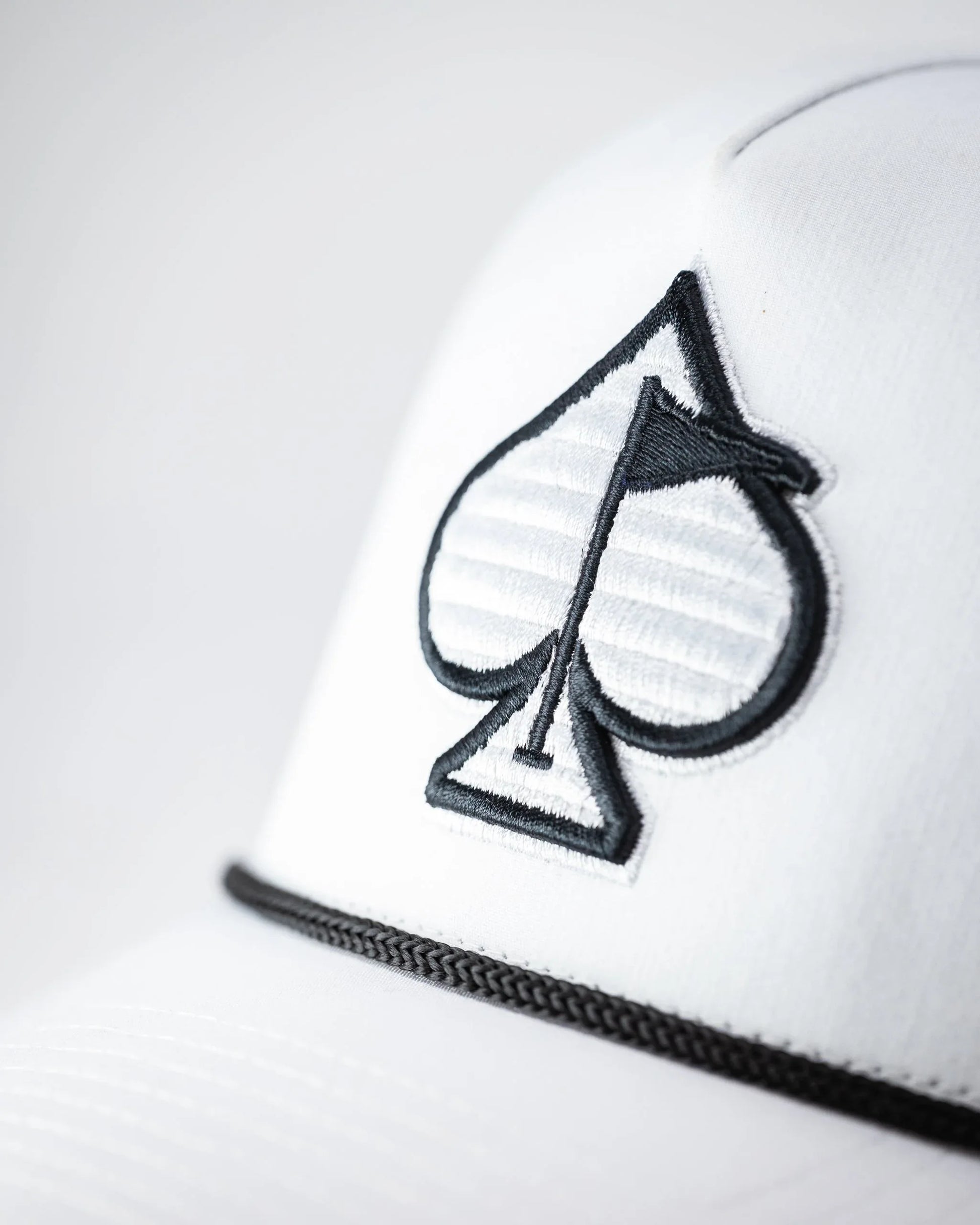 Perforated Rope Hat - White - GOLF LEAGUE