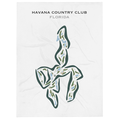 Havana Country Club, Florida - Printed Golf Courses
