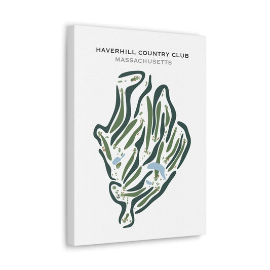 Haverhill Country Club, Massachusetts - Printed Golf Courses