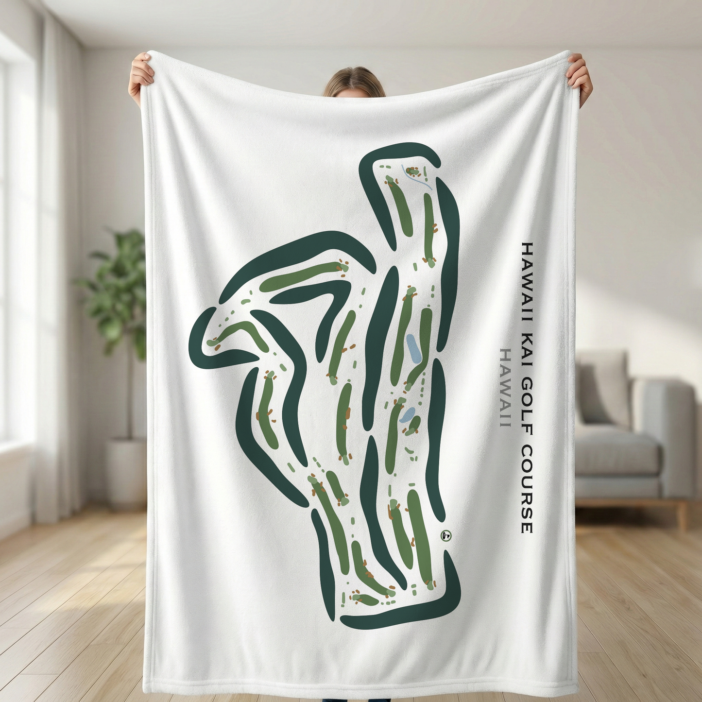 Hawaii Kai Golf Course, Hawaii - Printed Golf Courses