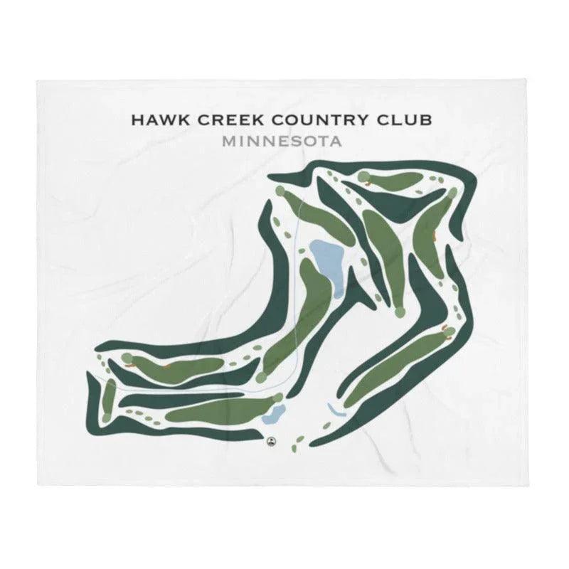 Hawk Creek Country Club, Minnesota - Printed Golf Courses