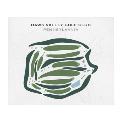 Hawk Valley Golf Club, Pennsylvania - Printed Golf Courses