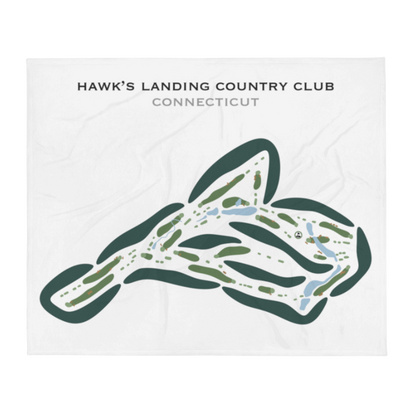 Hawk's Landing Country Club, Connecticut - Printed Golf Courses