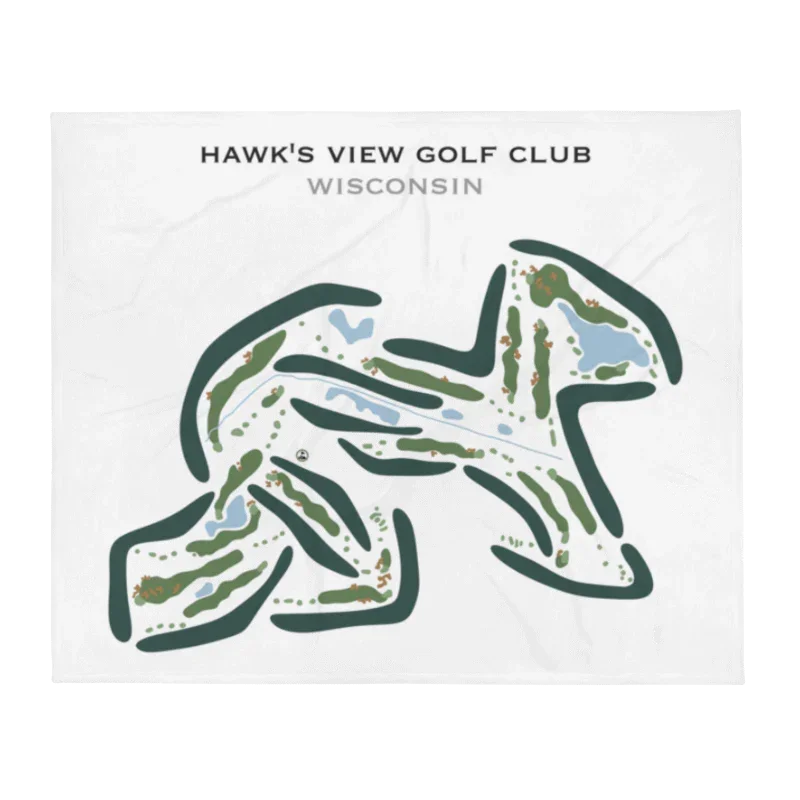Hawk's View Golf Club, Wisconsin - Printed Golf Courses
