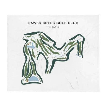 Hawks Creek Golf Club, Texas - Printed Golf Courses