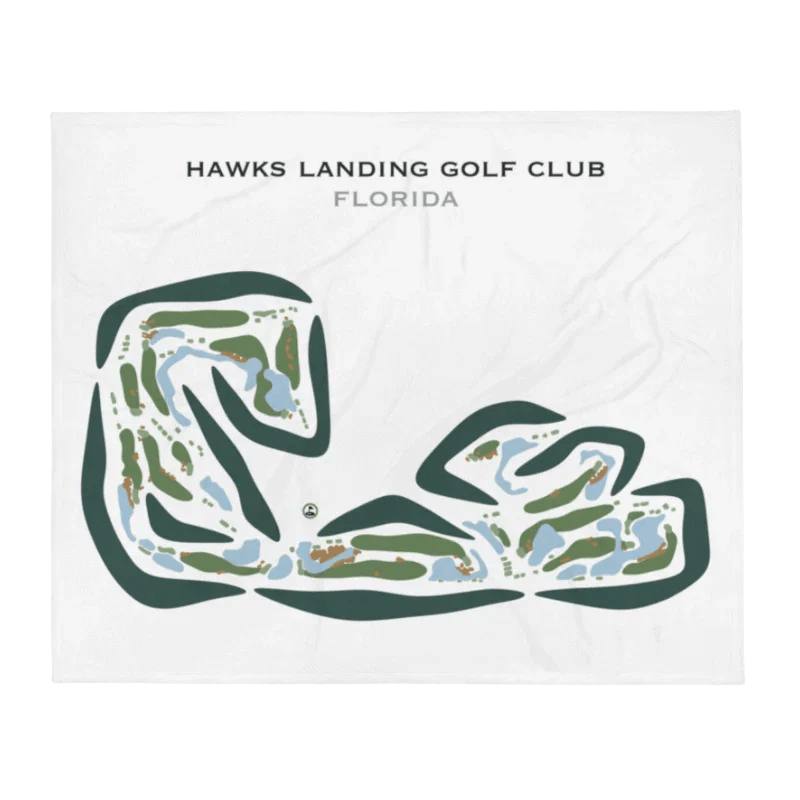 Hawks Landing Golf Club, Florida - Printed Golf Courses