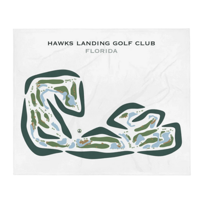 Hawks Landing Golf Club, Florida - Printed Golf Courses