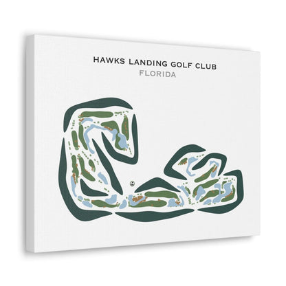 Hawks Landing Golf Club, Florida - Printed Golf Courses