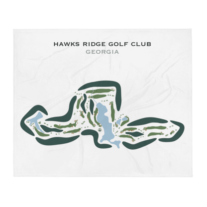 Hawks Ridge Golf Club, Georgia - Printed Golf Courses