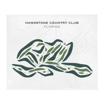 Hawkstone Country Club, Florida - Printed Golf Courses