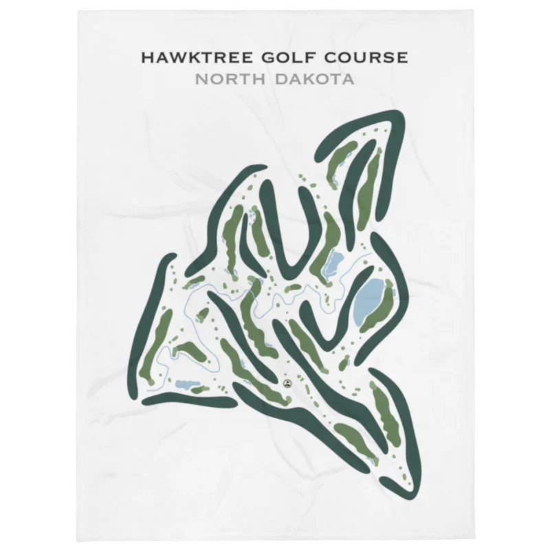 Hawktree Golf Course, North Dakota - Printed Golf Courses