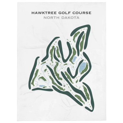 Hawktree Golf Course, North Dakota - Printed Golf Courses