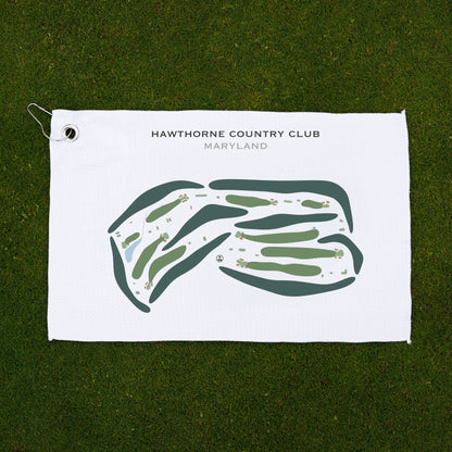 Hawthorne Country Club, Maryland - Printed Golf Courses