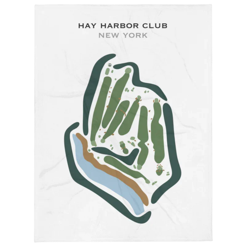 Hay Harbor Club, New York - Printed Golf Courses