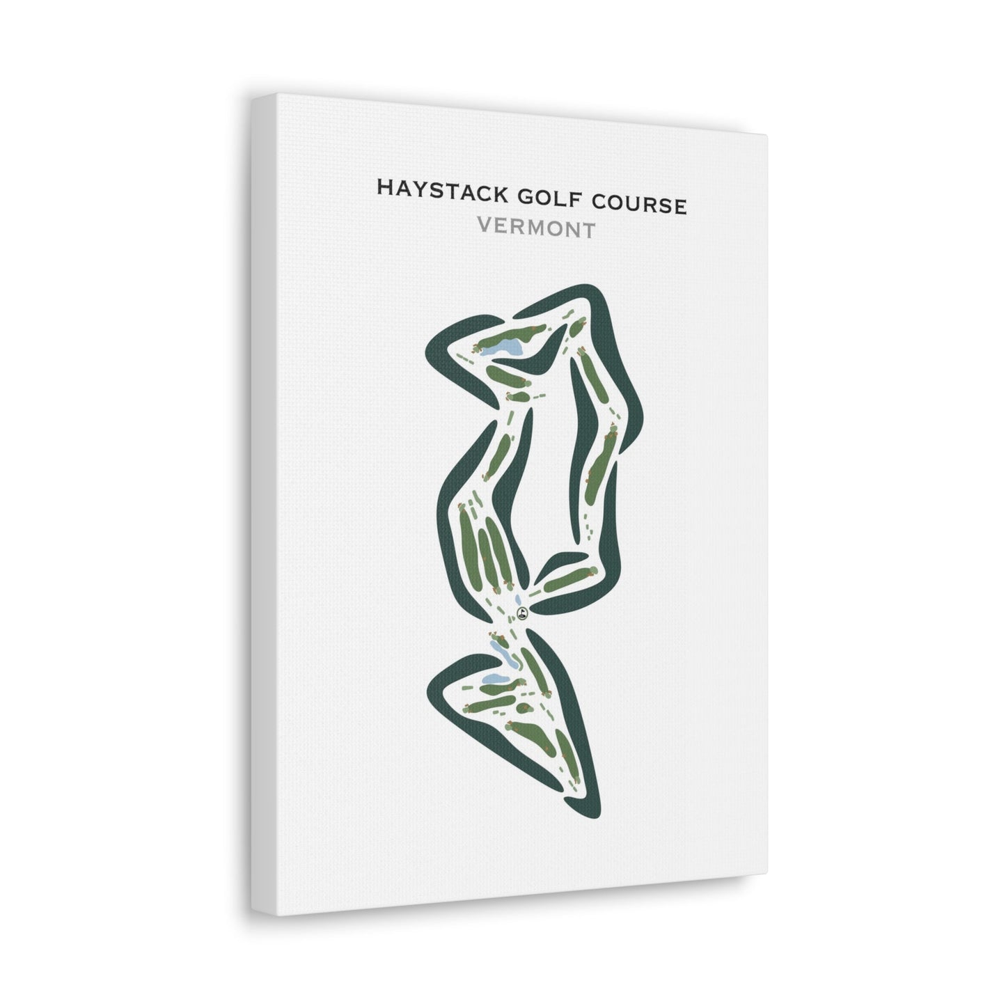 Haystack Golf Course, Vermont - Printed Golf Courses