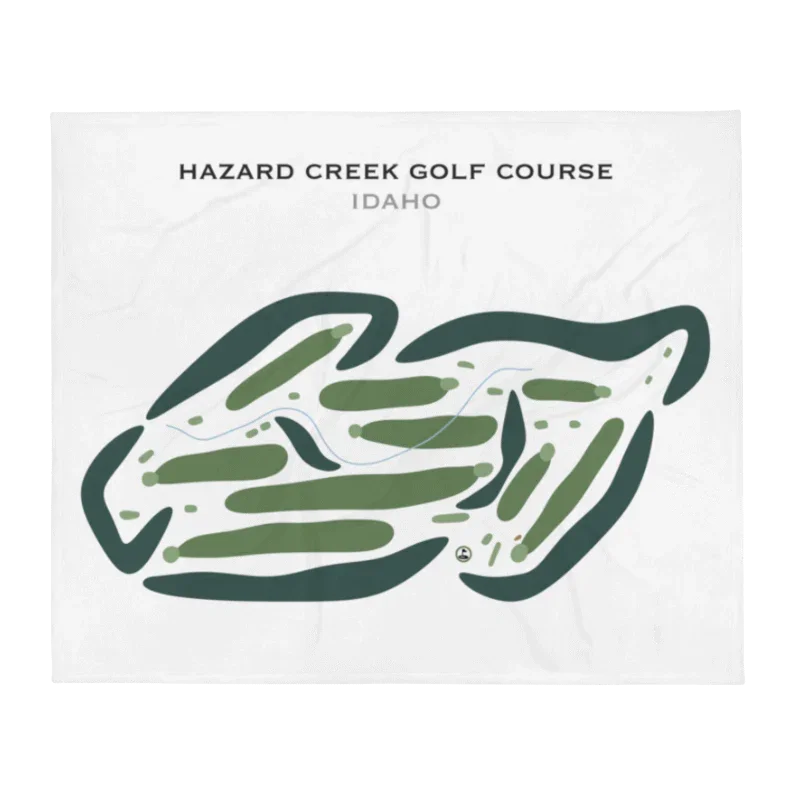 Hazard Creek Golf Course, Idaho - Printed Golf Courses
