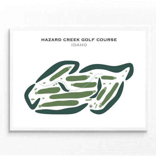 Hazard Creek Golf Course, Idaho - Printed Golf Courses