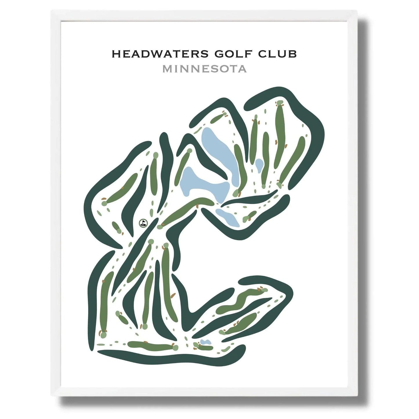 Headwaters Golf Club, Minnesota - Printed Golf Courses