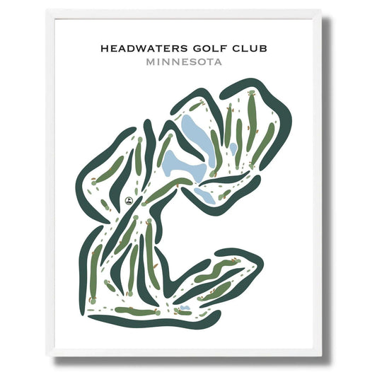 Headwaters Golf Club, Minnesota - Printed Golf Courses