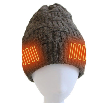 Heated Thermal Hat – USB-Powered Winter Headgear