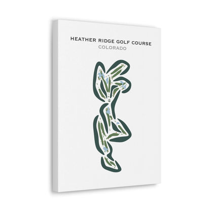 Heather Ridge Golf Course, Colorado - Printed Golf Courses