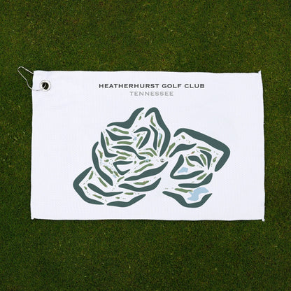 Heatherhurst Golf Club - Fairfield Glade, Tennessee - Printed Golf Courses