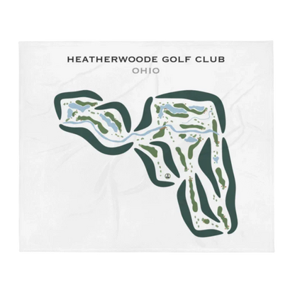 Heatherwoode Golf Club, Ohio - Printed Golf Courses