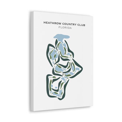 Heathrow Country Club, Florida - Printed Golf Courses