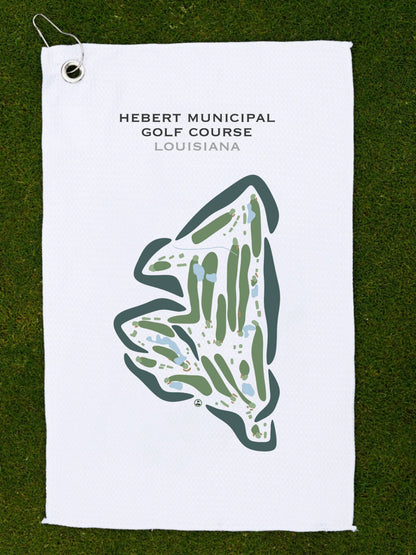Hebert Municipal Golf Course, Louisiana - Printed Golf Courses