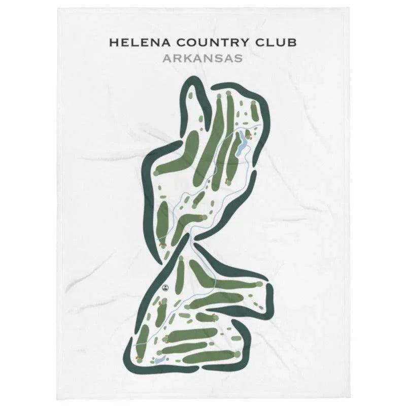Helena Country Club, Arkansas - Printed Golf Course