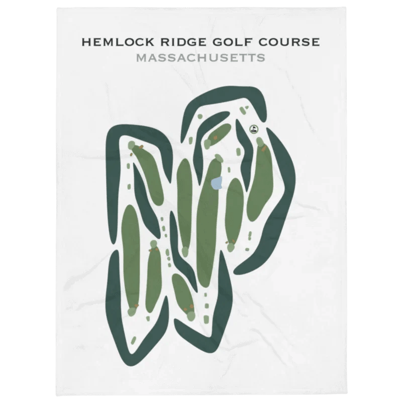 Hemlock Ridge Golf Course, Massachusetts - Printed Golf Courses