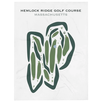 Hemlock Ridge Golf Course, Massachusetts - Printed Golf Courses