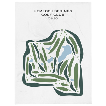Hemlock Springs Golf Club, Ohio - Printed Golf Courses