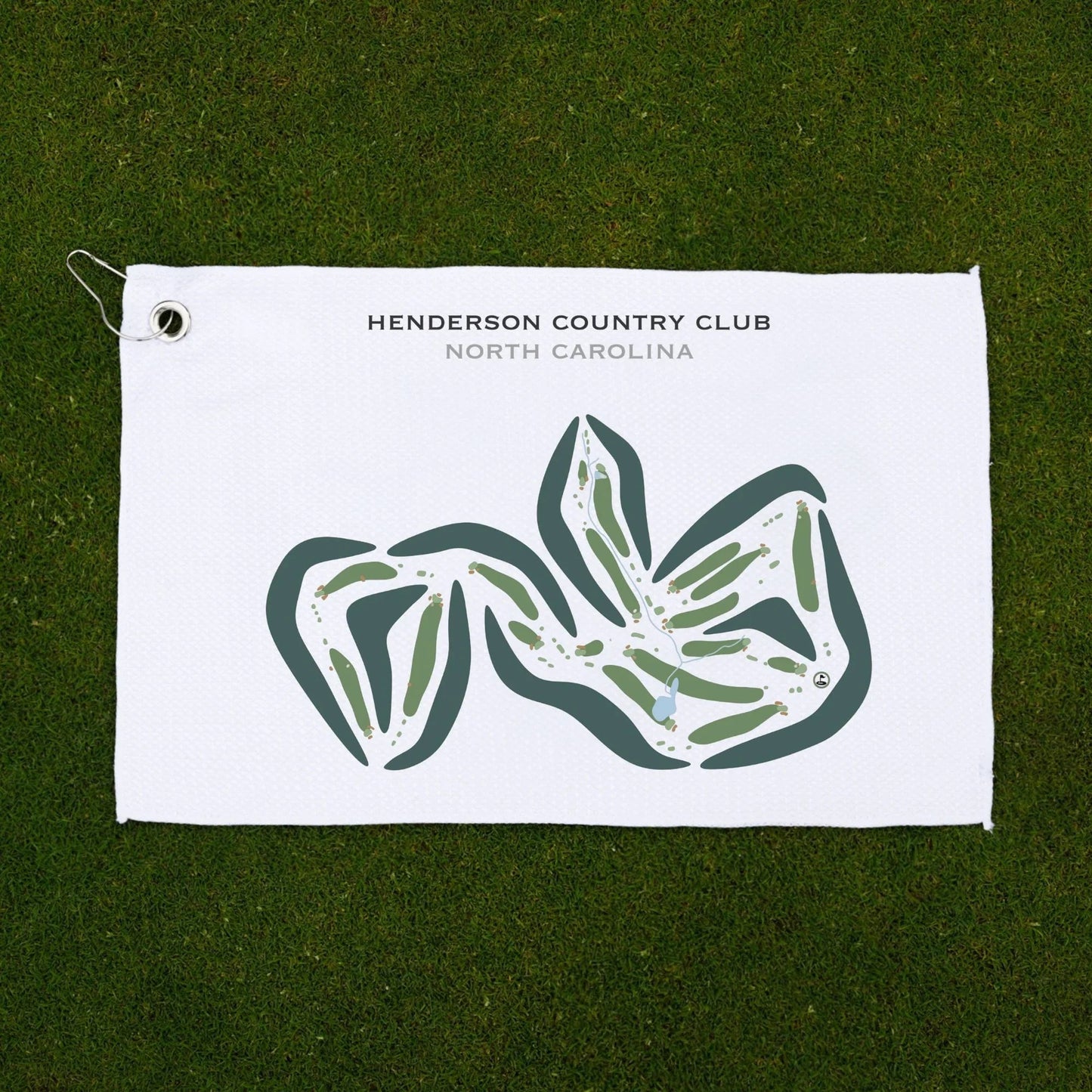 Henderson Country Club, North Carolina - Printed Golf Courses