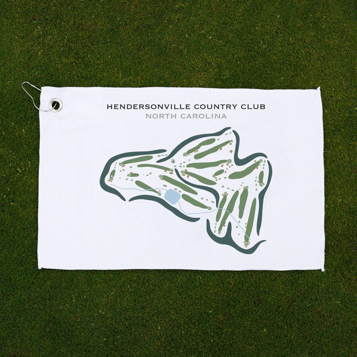 Hendersonville Country Club, North Carolina - Printed Golf Courses