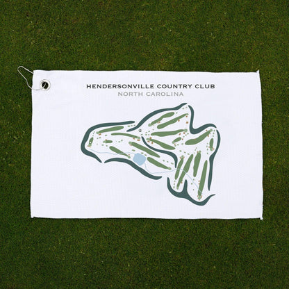 Hendersonville Country Club, North Carolina - Printed Golf Courses