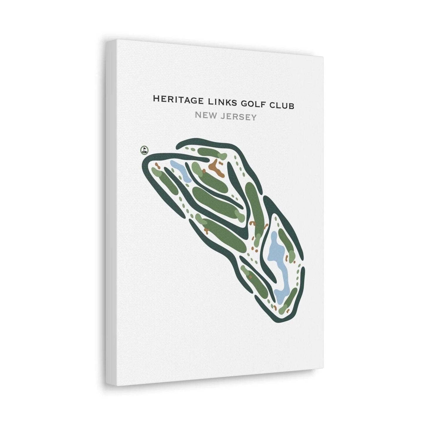 Heritage Links Golf Club, New Jersey - Printed Golf Courses