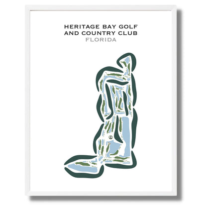 Heritage Bay Golf and Country Club, Florida - Printed Golf Courses