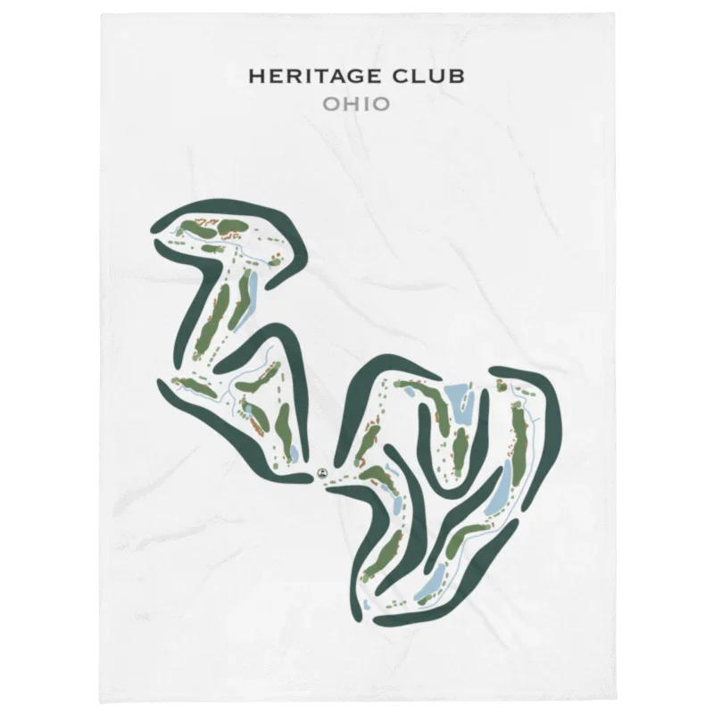 Heritage Golf Club, Ohio - Printed Golf Courses