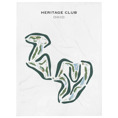 Heritage Golf Club, Ohio - Printed Golf Courses