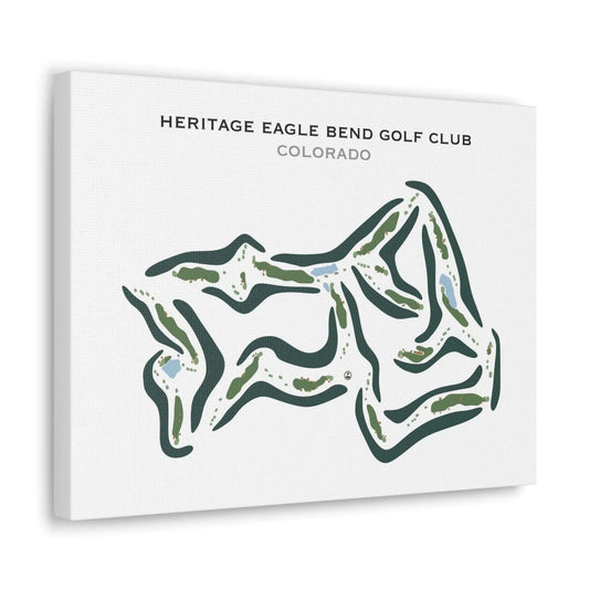 Heritage Eagle Bend Golf Club, Colorado - Printed Golf Course